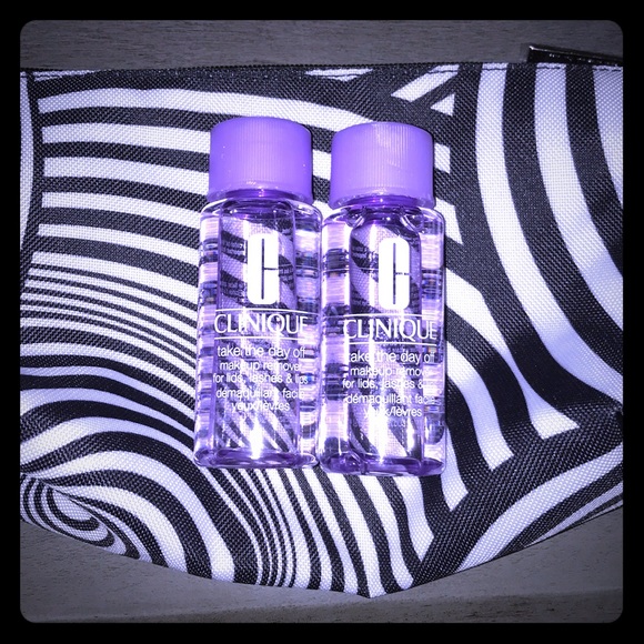 Clinique Other - 2 Clinique Make-up Removers & Bag